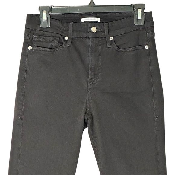 Good American Good Legs Skinny Jeans in Black001 size 6/28 - Picture 5 of 14